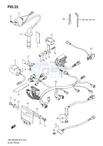 RM-Z 450 drawing ELECTRICAL (K8-L0)