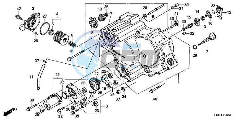 FRONT CRANKCASE COVER