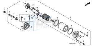 CBR600RR9 BR / MME SPC - (BR / MME SPC) drawing STARTING MOTOR