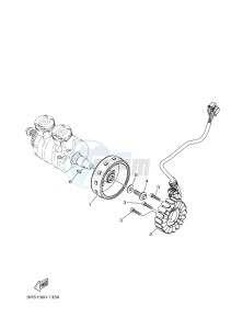 YZF-R3 YZF-R3A 321 R3 (BR53) drawing GENERATOR