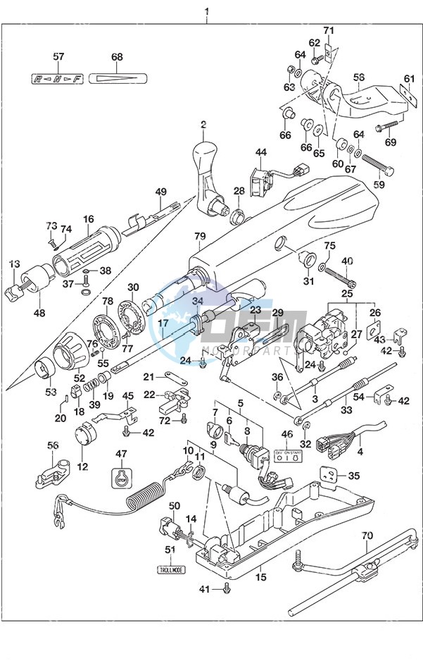 Tiller Handle