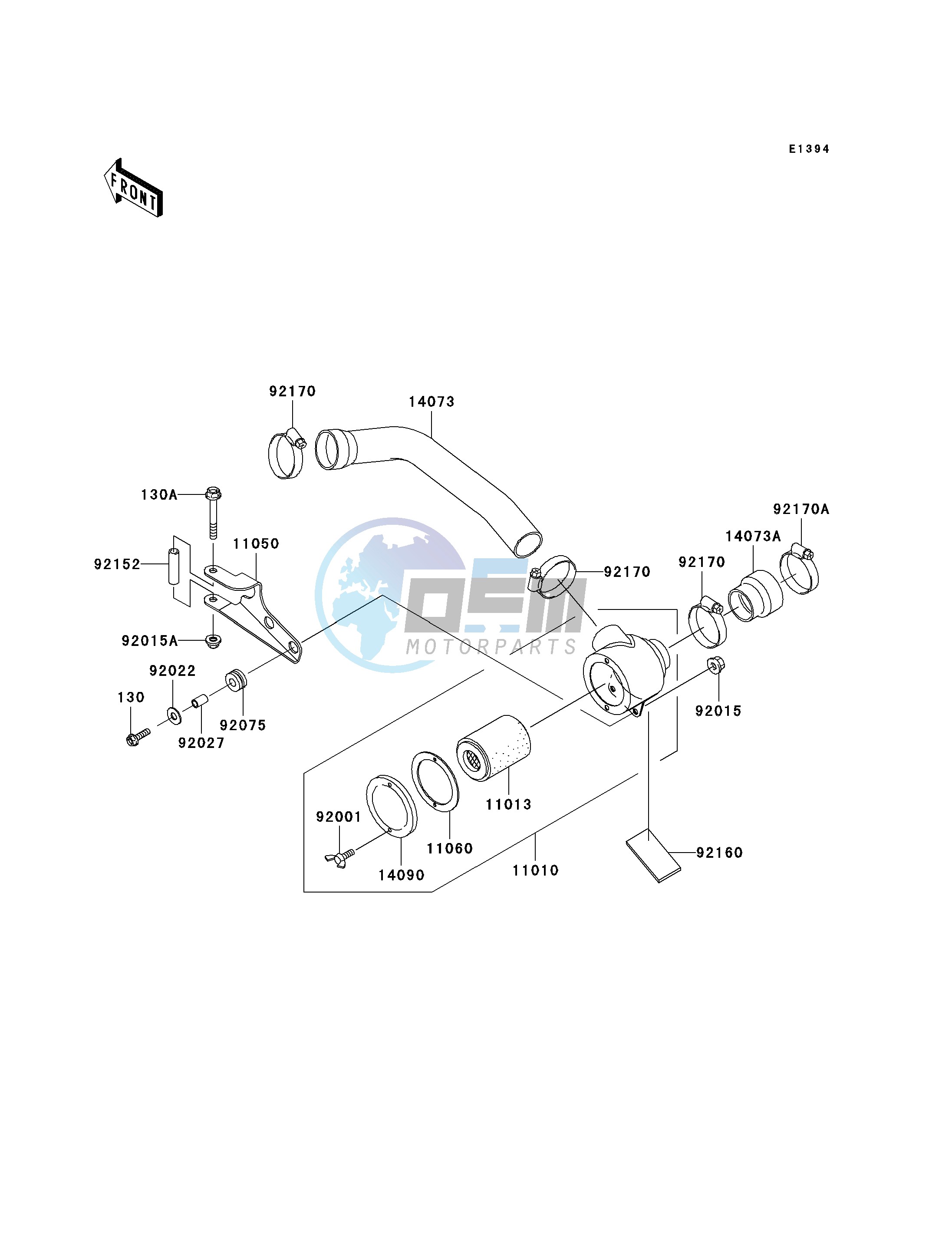 AIR CLEANER-BELT CONVERTER