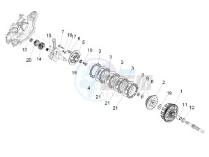 SX 125 E4 (EMEA) drawing Clutch