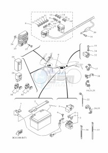 TRACER 700 MTT690-U (B1K2) drawing ELECTRICAL 1