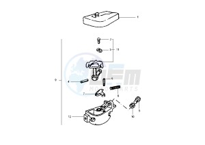 PX 125-150-200 drawing Gear selector