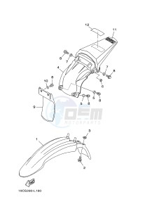 TT-R125 TT-R125LWE (2PT3) drawing FENDER