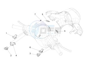 LT 150 4T 3V IE NOABS E3 (APAC) drawing Selectors - Switches - Buttons