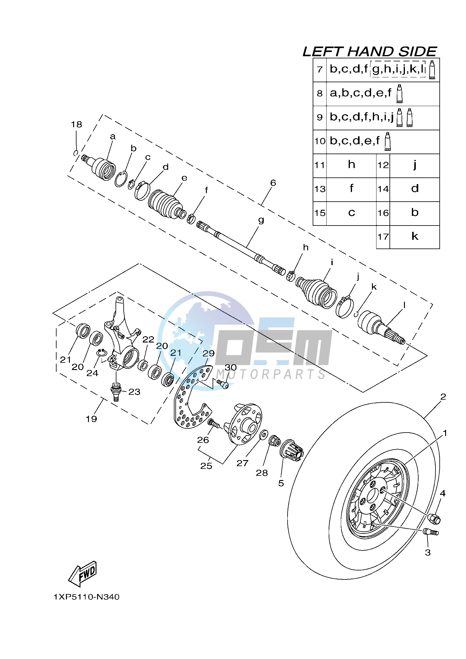 FRONT WHEEL