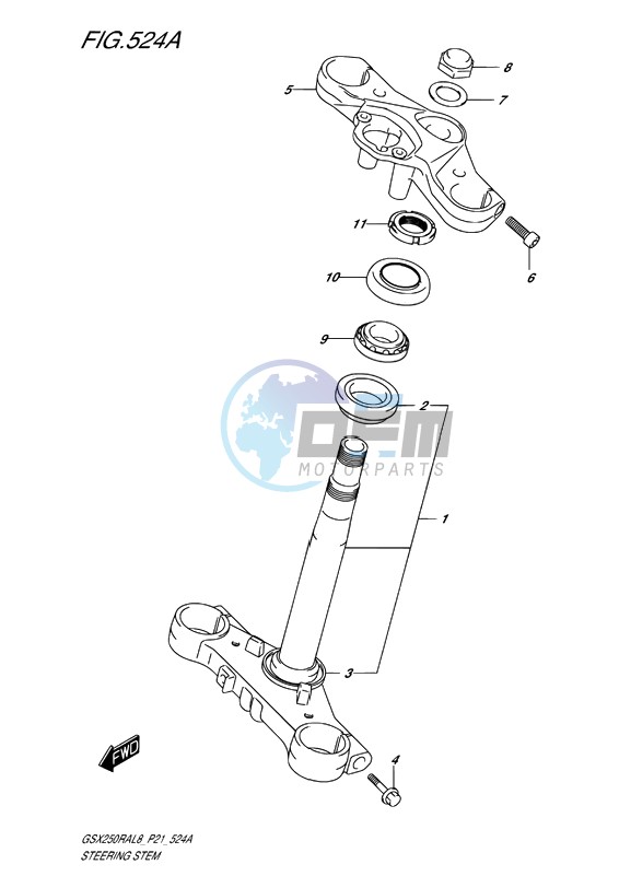 STEERING STEM