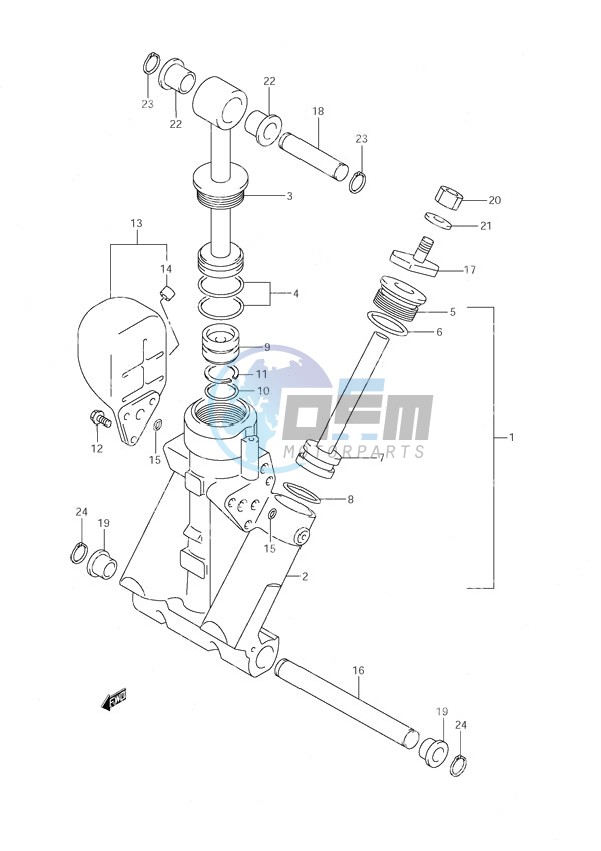 Trim Cylinder (1998-2000)