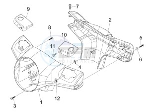 GTS 250 ie China drawing Handlebars coverages