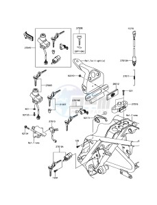 W800 EJ800AGF GB XX (EU ME A(FRICA) drawing Ignition Switch