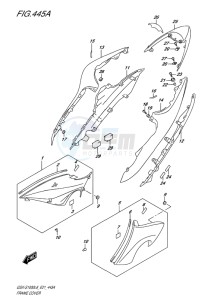 GSX-S 1000 drawing FRAME COVER (PGZ AV4)