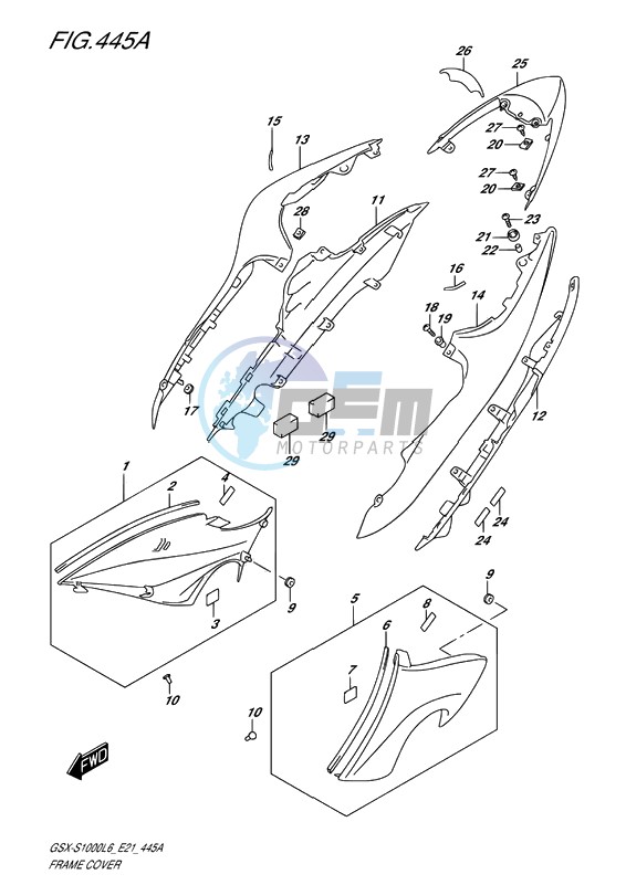 FRAME COVER (PGZ AV4)