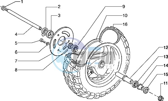 Front wheel