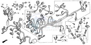 VFR800A drawing WIRE HARNESS (VFR800)