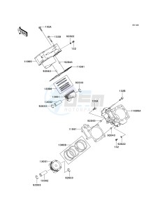 KVF 750 E [BRUTE FORCE 750 4X4I NRA OUTDOORS] (E8F-E9FA) E9FA drawing CYLINDER_PISTON-- S- -