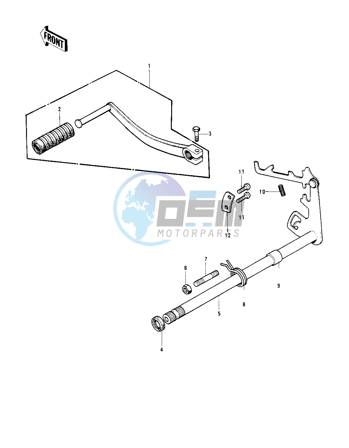 GEAR CHANGE MECHANISM