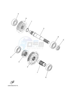 XP500A T-MAX 530 (2PWR) drawing TRANSMISSION