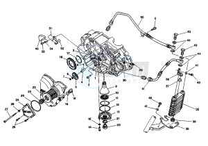 CANYON 500 drawing FILTERS-OIL PUMP