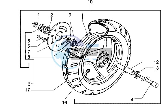 Front wheel