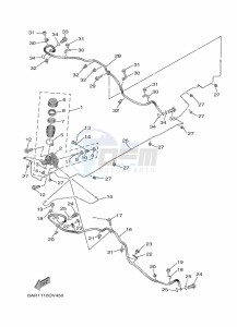 YXE850EN YX85EPAL (BAN6) drawing MASTER CYLINDER