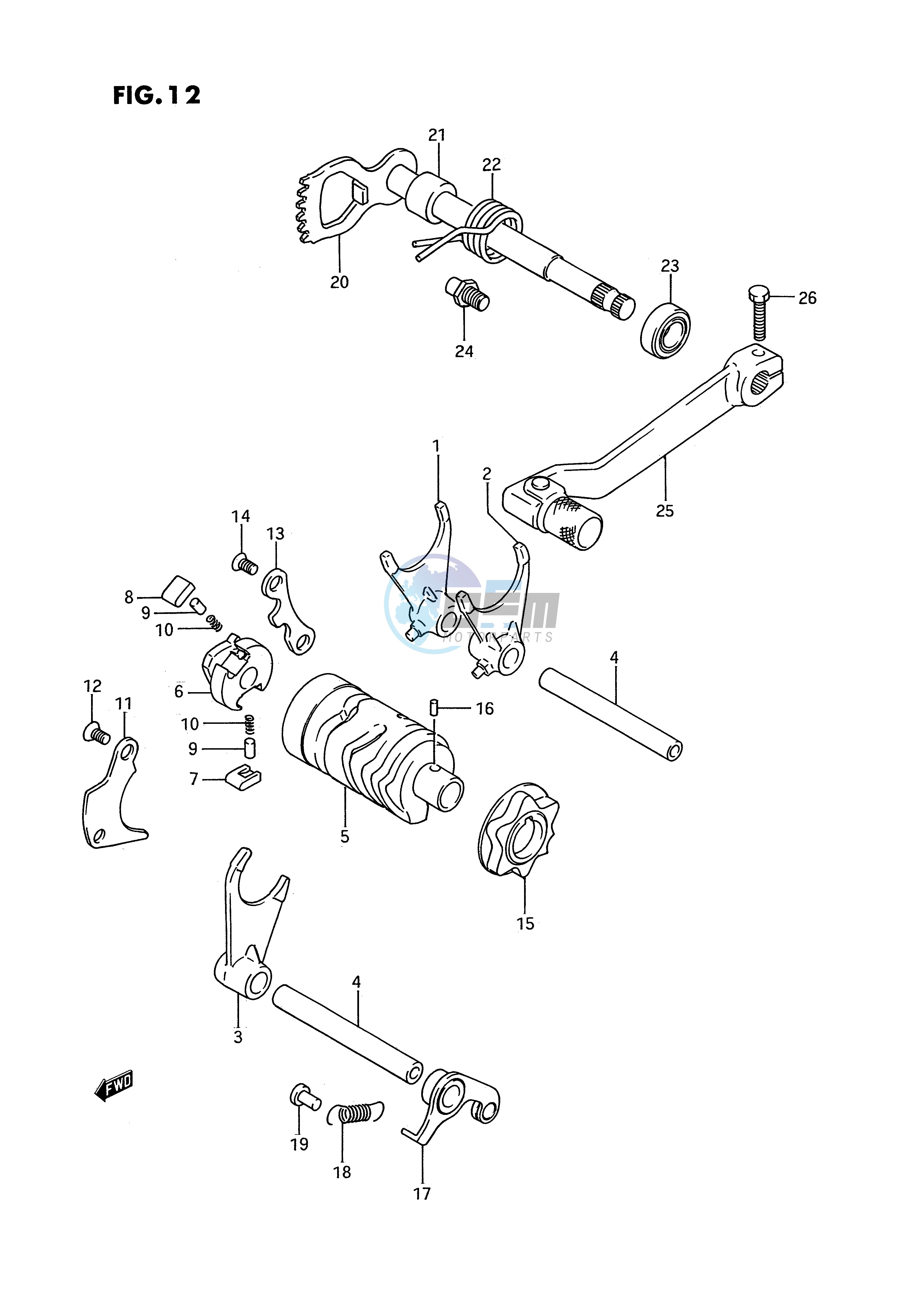 GEAR SHIFTING (MODEL G H J)