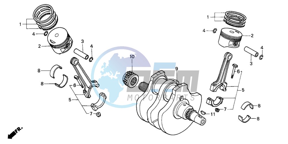 CRANKSHAFT/PISTON