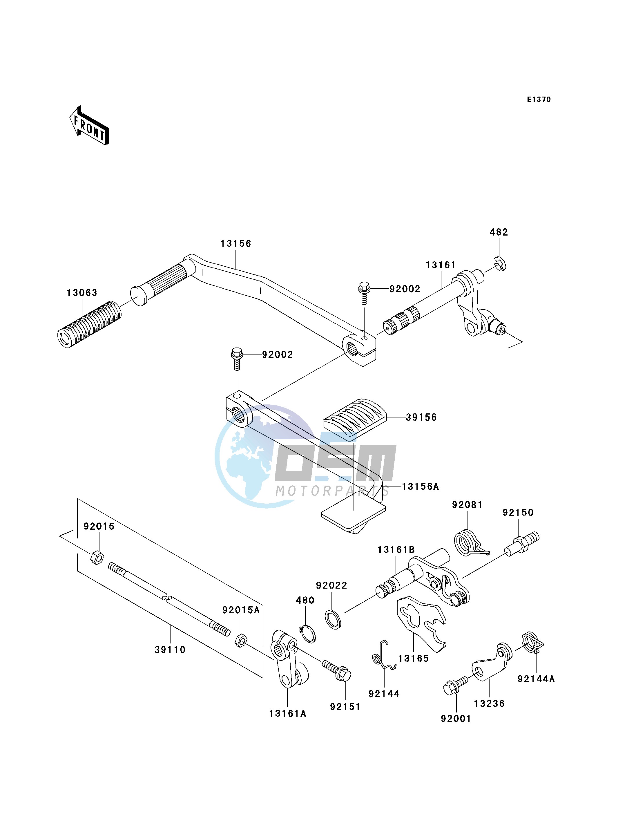 GEAR CHANGE MECHANISM