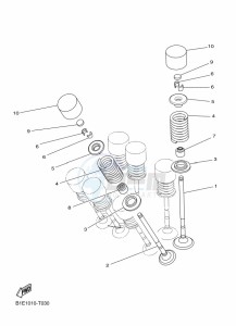 MT-25 MTN250-A (B4W1) drawing VALVE