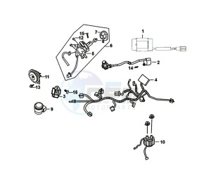 ALLO 50 (25 KM/H) (AJ05WA-NL) (L8-M0) drawing WIRE HARNESS / ALLO 50 (25 KM/H) (AJ05WA-NL) (L8-M0)