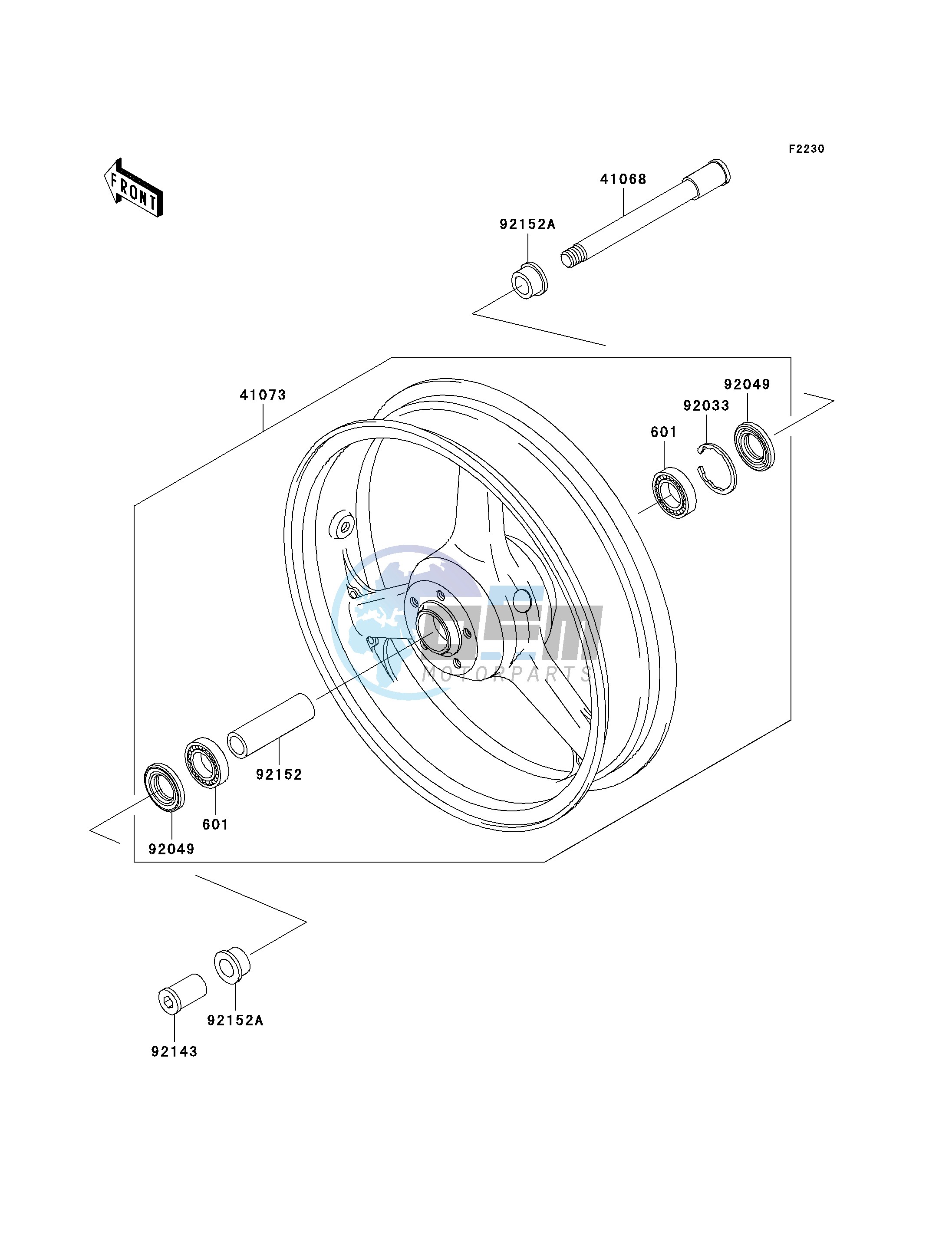 FRONT WHEEL