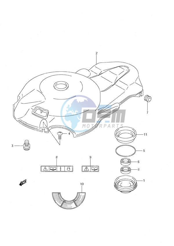 Under Oil Seal Housing