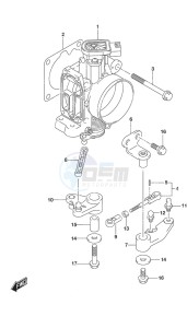 DF 115A drawing Throttle Body