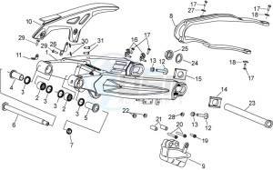 RXV 450-550 drawing Swing arm