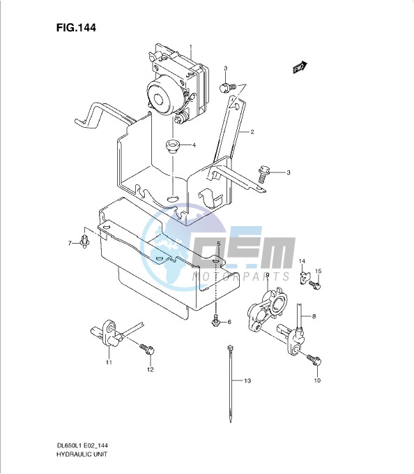 HYDRAULIC UNIT (DL650AL1 E2)