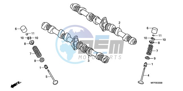 CAMSHAFT/VALVE