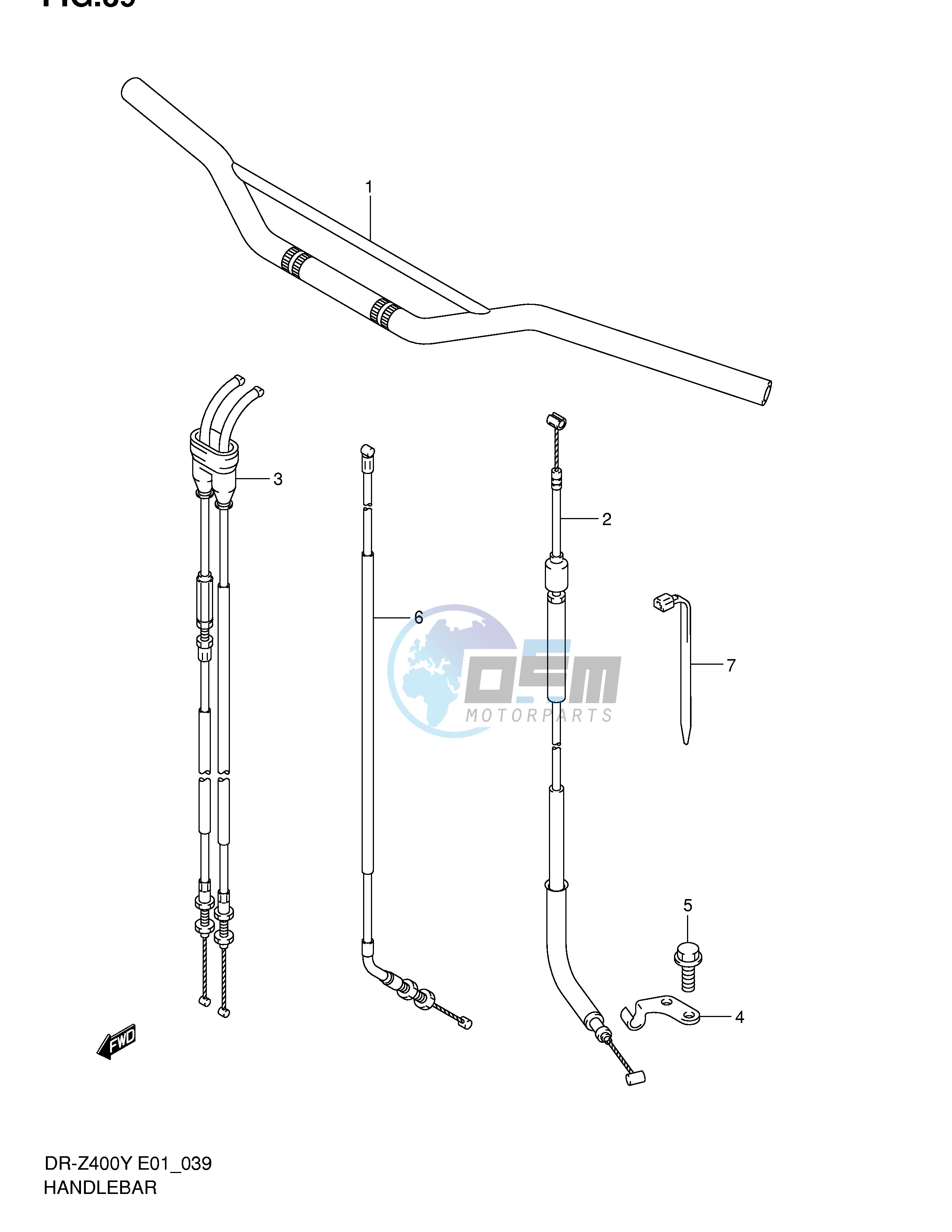 HANDLEBAR (WITH OUT E24)