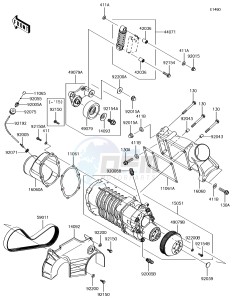 JET SKI ULTRA 310LX JT1500MHF EU drawing Super Charger