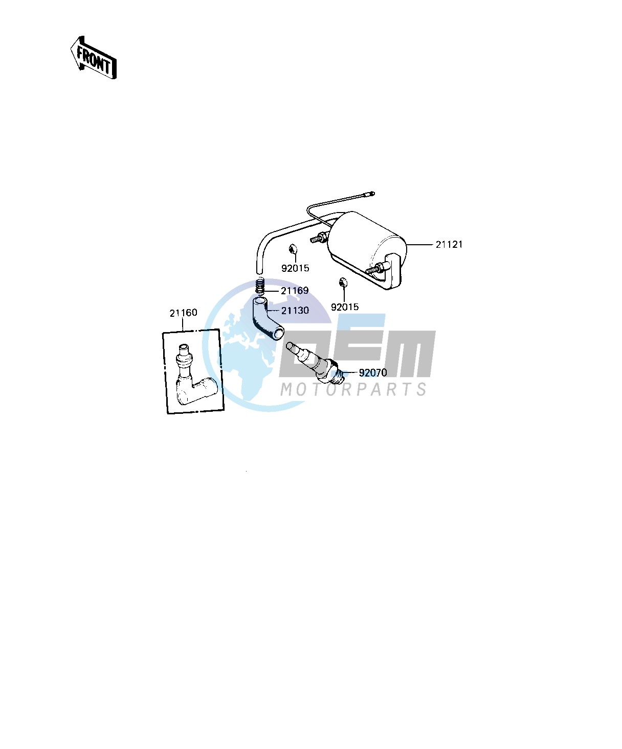 IGNITION COIL -- 82-83 A9_A10- -