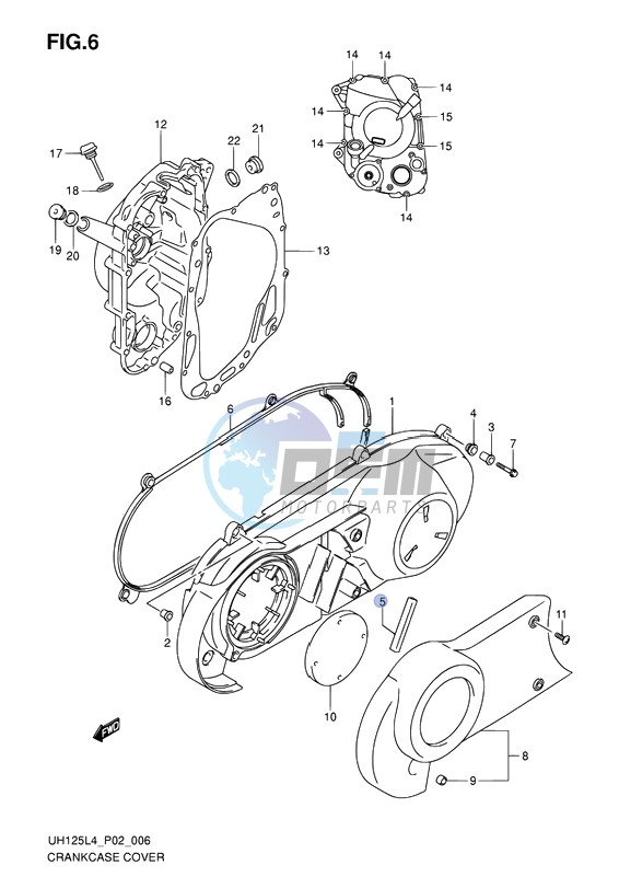 CRANKCASE COVER