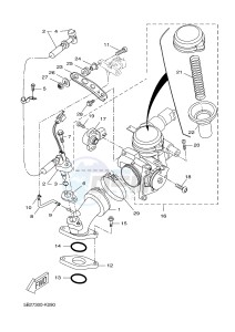 VP250 X-CITY (5B2C 5B2C 5B2C) drawing INTAKE 2