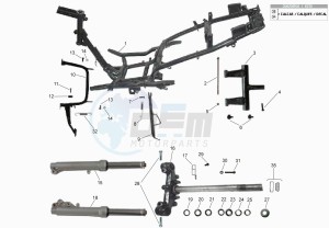 PACIFIC 50 125 drawing CHASSIS