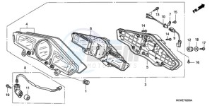 VFR8009 Europe Direct - (ED / MME) drawing METER