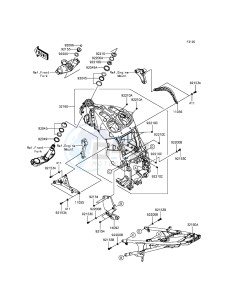 1400GTR ABS ZG1400EFF FR GB XX (EU ME A(FRICA) drawing Frame