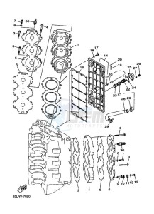 250B drawing CYLINDER--CRANKCASE-2