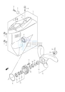 DF 2.5 drawing Gear Case