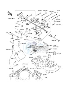 KVF 750 E [BRUTE FORCE 750 4X4I NRA OUTDOORS] (E8F-E9FA) E8FA drawing CHASSIS ELECTRICAL EQUIPMENT