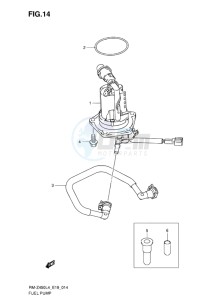 RM-Z450 EU drawing FUEL PUMP