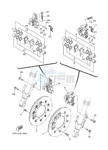 XT1200ZE SUPER TENERE ABS (2KB4) drawing FRONT BRAKE CALIPER